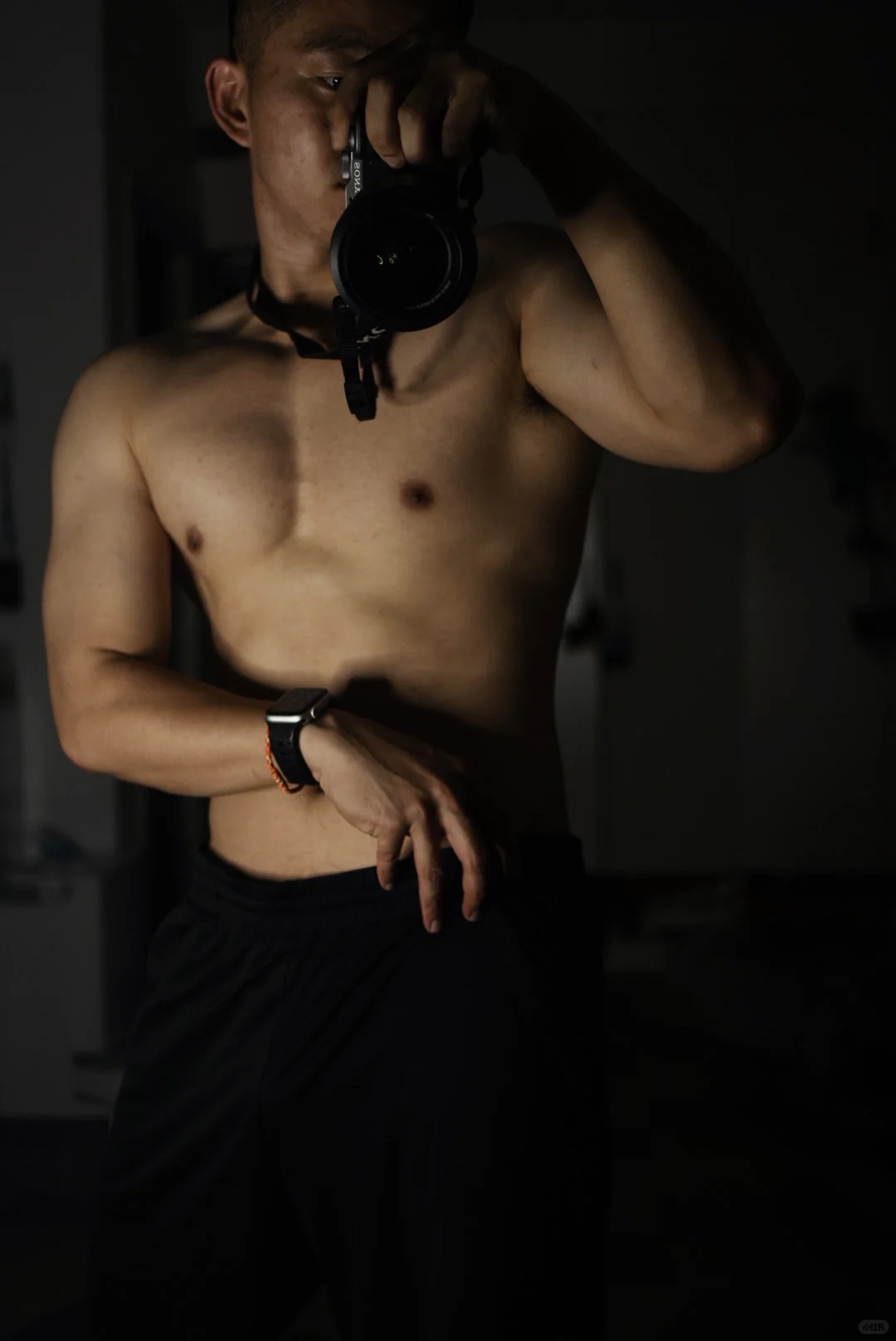肌肉和相机很搭
