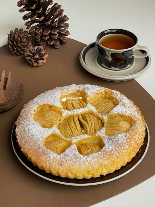 秋日甜品｜德式苹果🍎蛋糕🍰