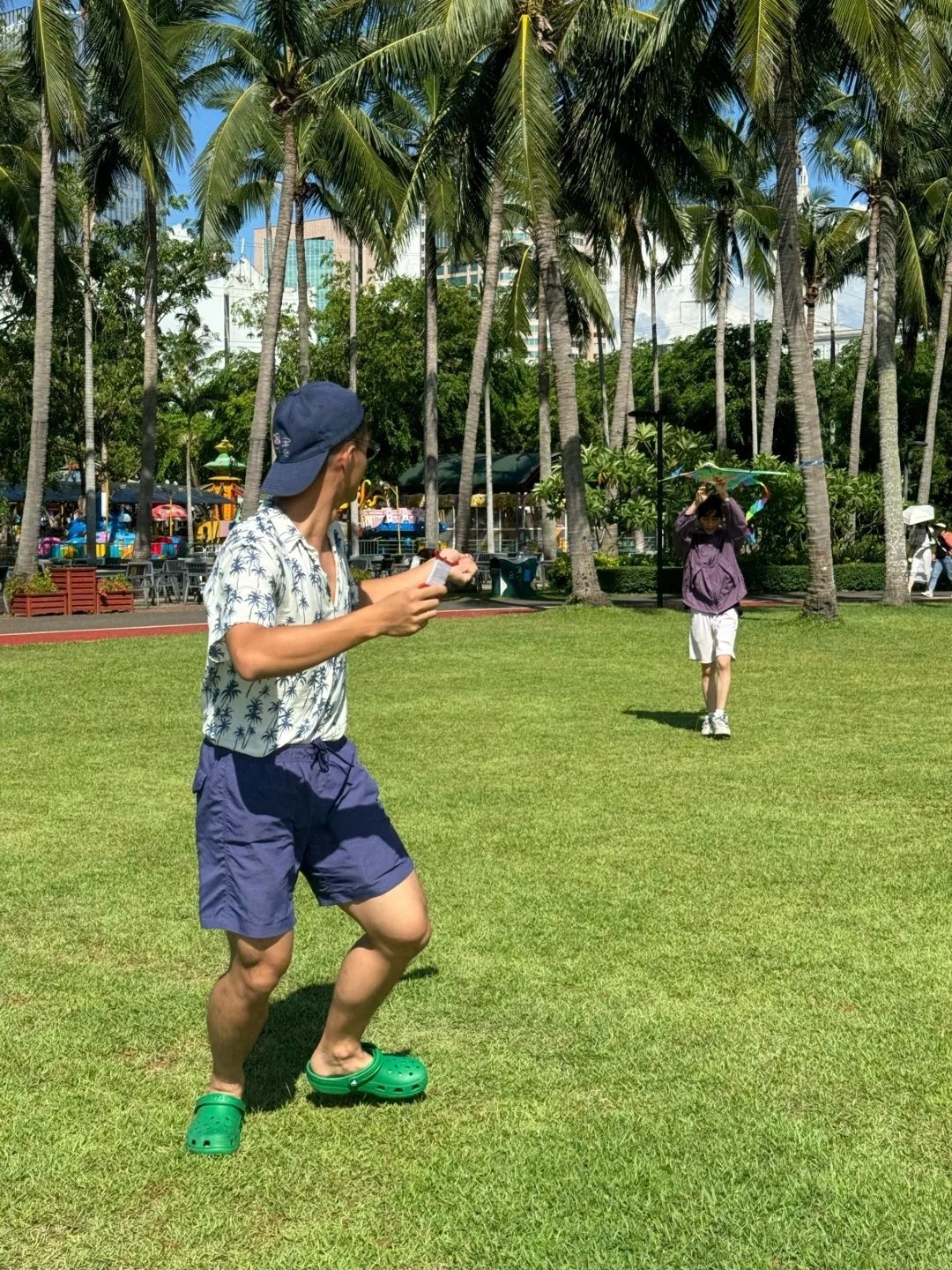 说是旅游景点有点不太贴切，它其实就是一个绿色的公园，但是公园里面是满满的绿色，四
