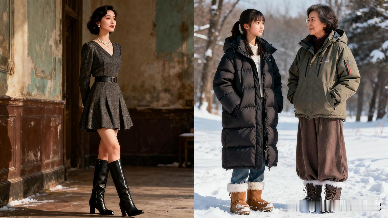 穿搭风格的流行始终与时代需求紧密相关。坐地铁时我发现，现在不同年龄段的女性穿搭都