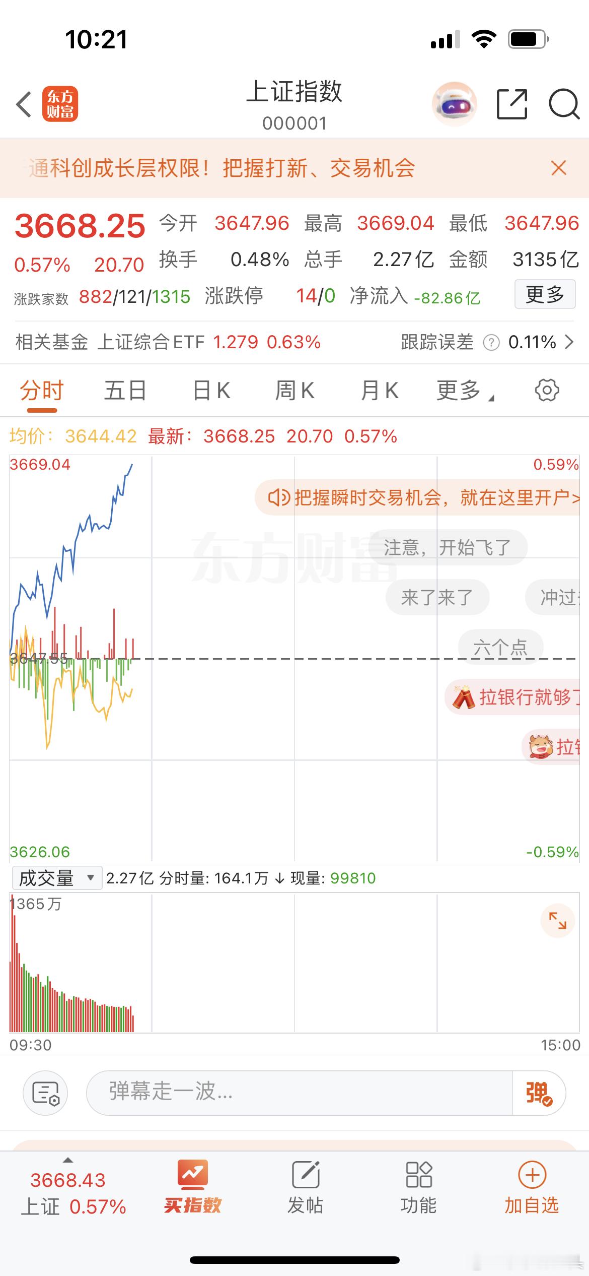 看这个架势指数是要冲3674点呀，朋友们如果冲破了可以减仓，怕回踩[作揖][作揖