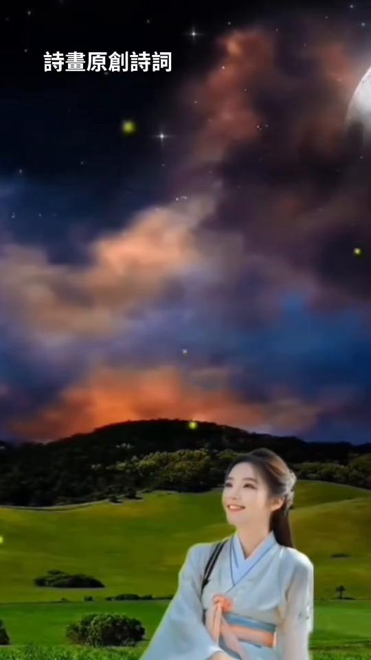 诗画原创诗词。
绝句.别。
一室寄居十来年，到隔天涯万道山。
我出阳关卿向楚，月