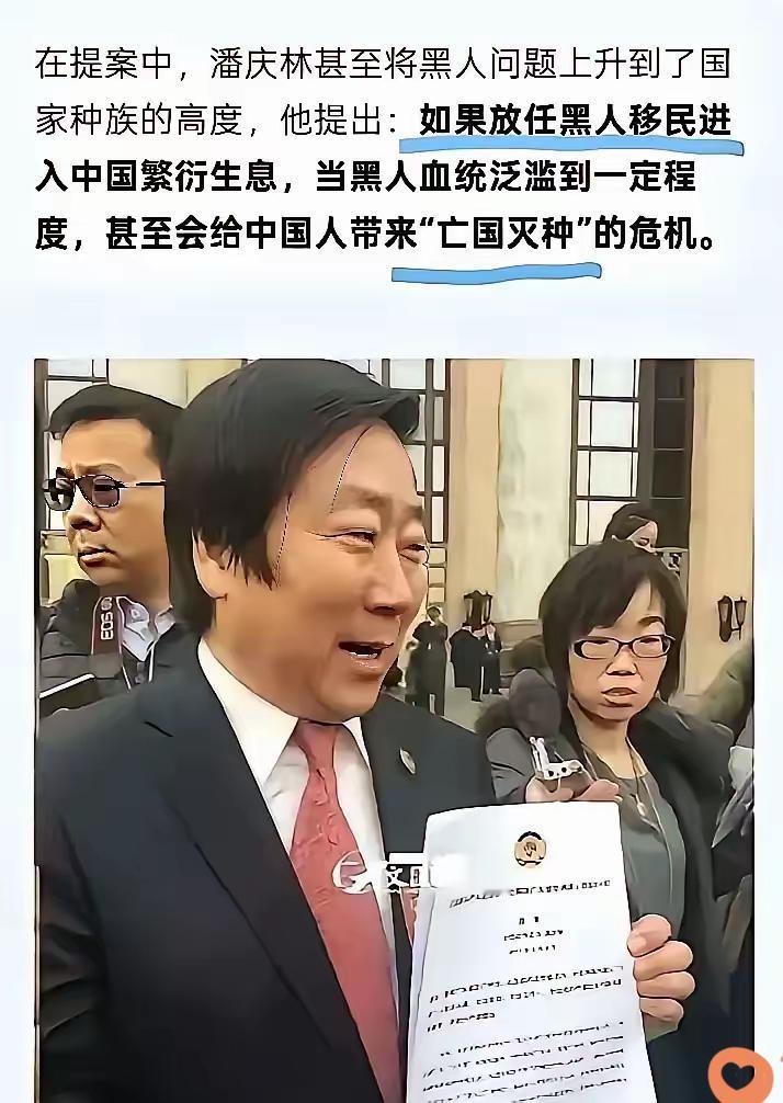 总算是有一个委员做了一个大家都支持的提案，

首先需要明确的是，“黑人这个种族根