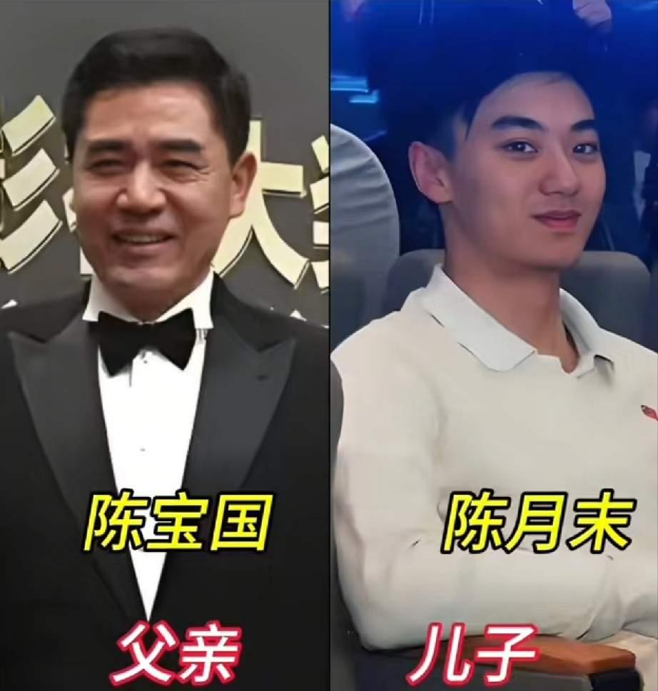 陈宝国儿子陈月末，杨立新儿子杨玏，徐锦江儿子徐菲，全都踏入演艺圈，父辈演技封神，