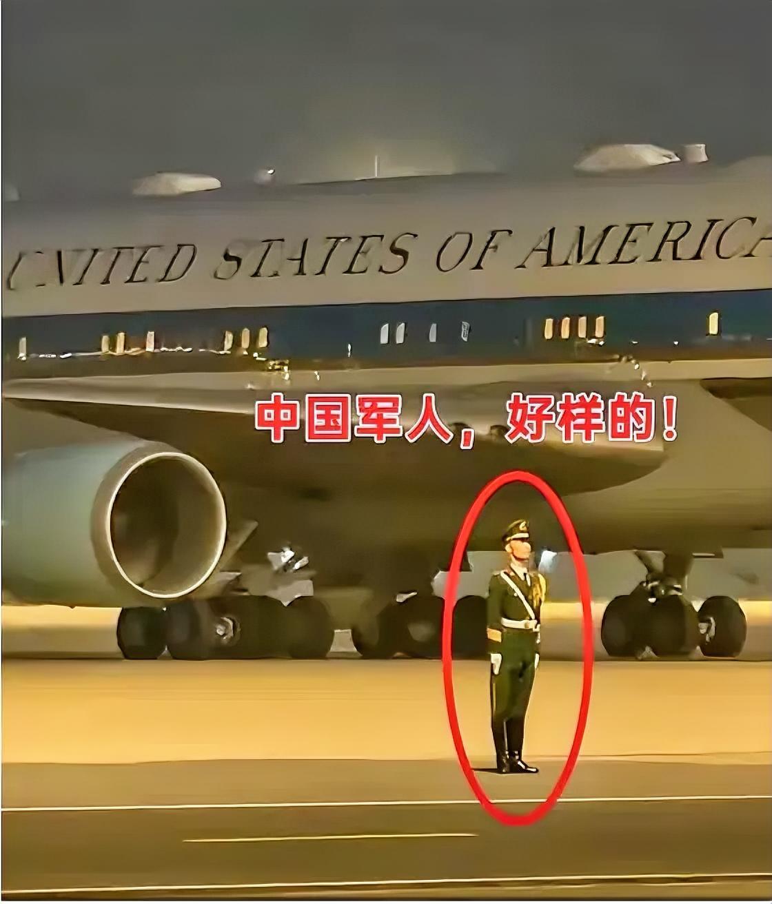 就在昨晚，有个视频在国外特别火：特朗普的“空军一号”在北京降落，引擎声大得吓人，