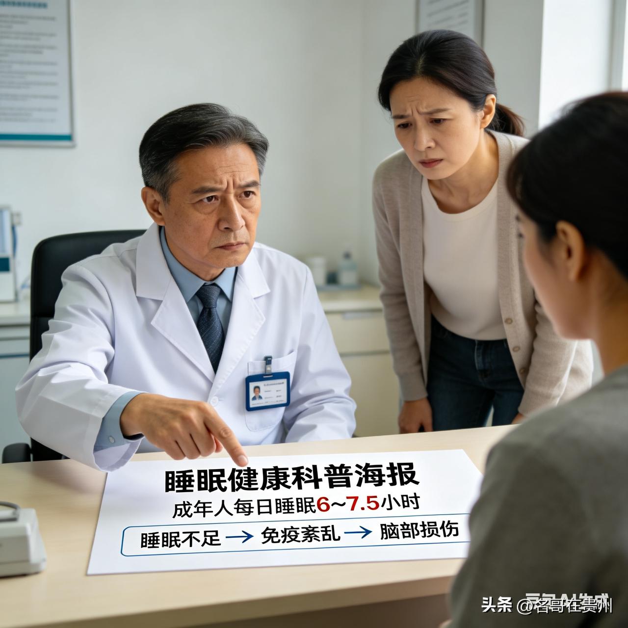 女子连续3个月每天睡3小时，竟对着空墙讲课！医生：大脑已受损

大家先别划走，今