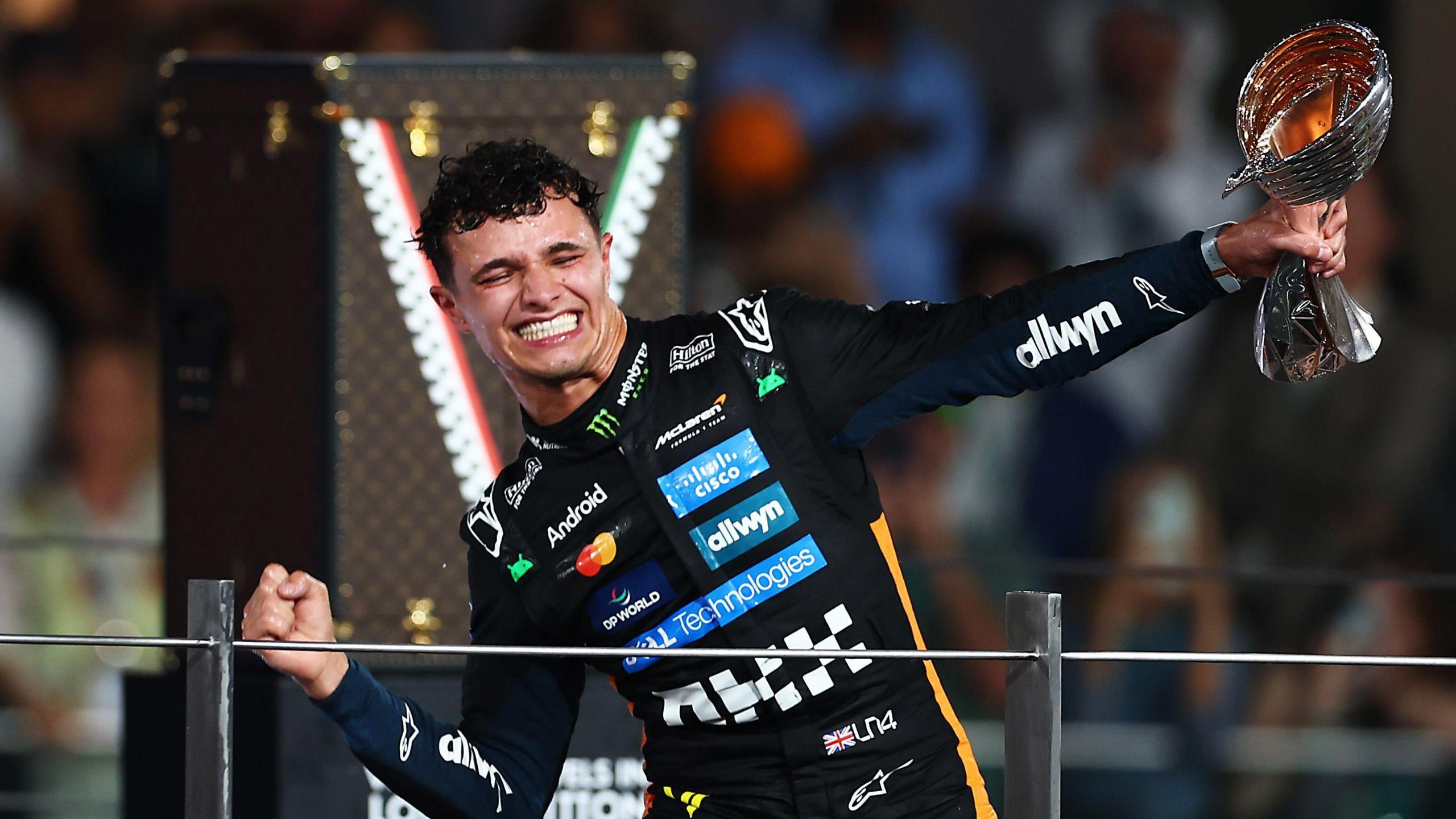 F1 有诺里斯的车迷开始算分了：如果兰多赢得剩余全部12场比赛，而基米在其中11