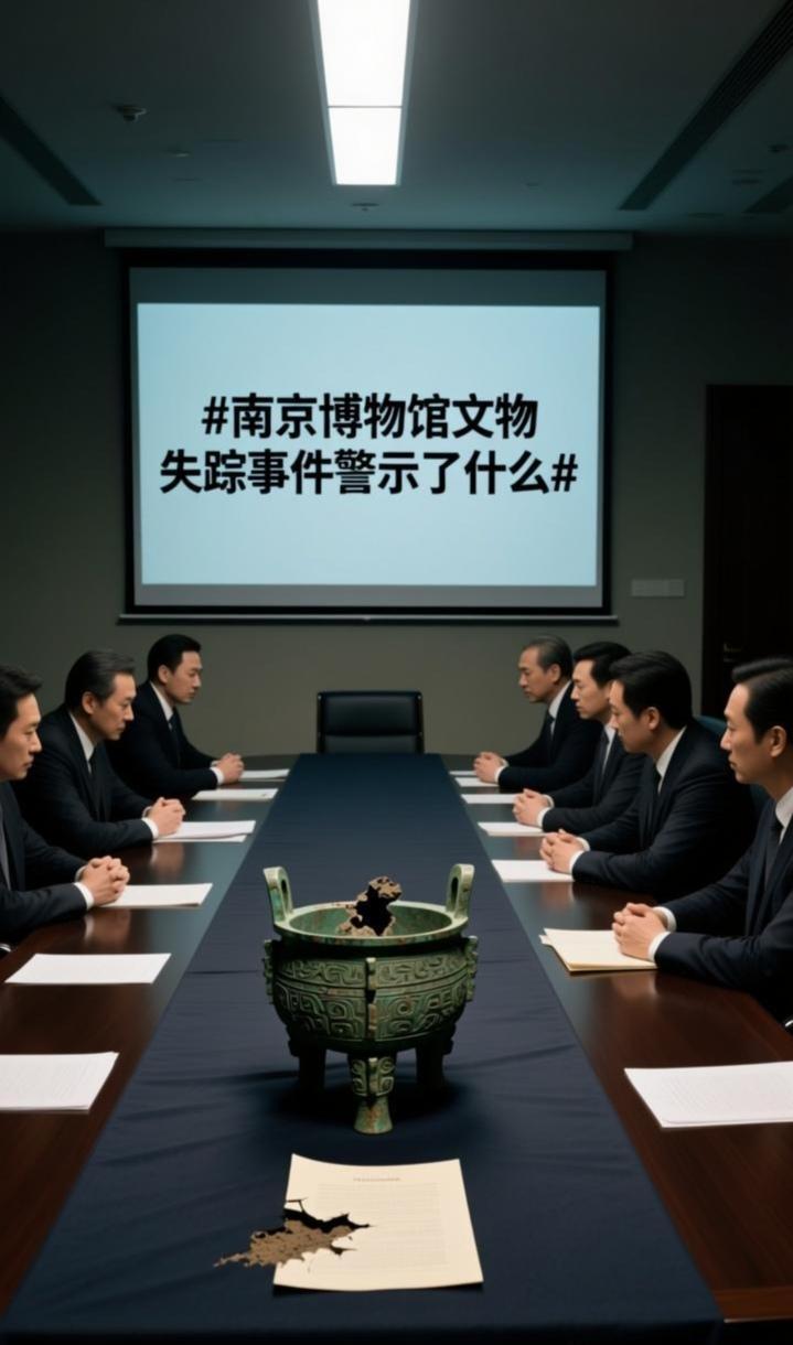 南京博物馆文物失踪事件确实给我们敲响了警钟，这背后反映出几个值得深思的问题：
首