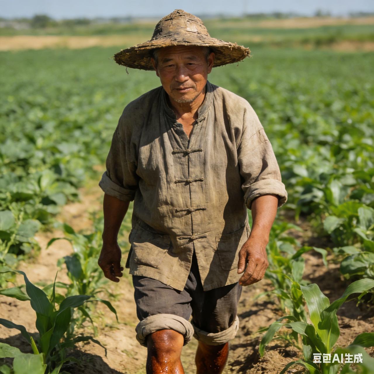 从前，沙河地方有两个农夫，因在野外争地而发生殴斗。

     其中一人失手将对