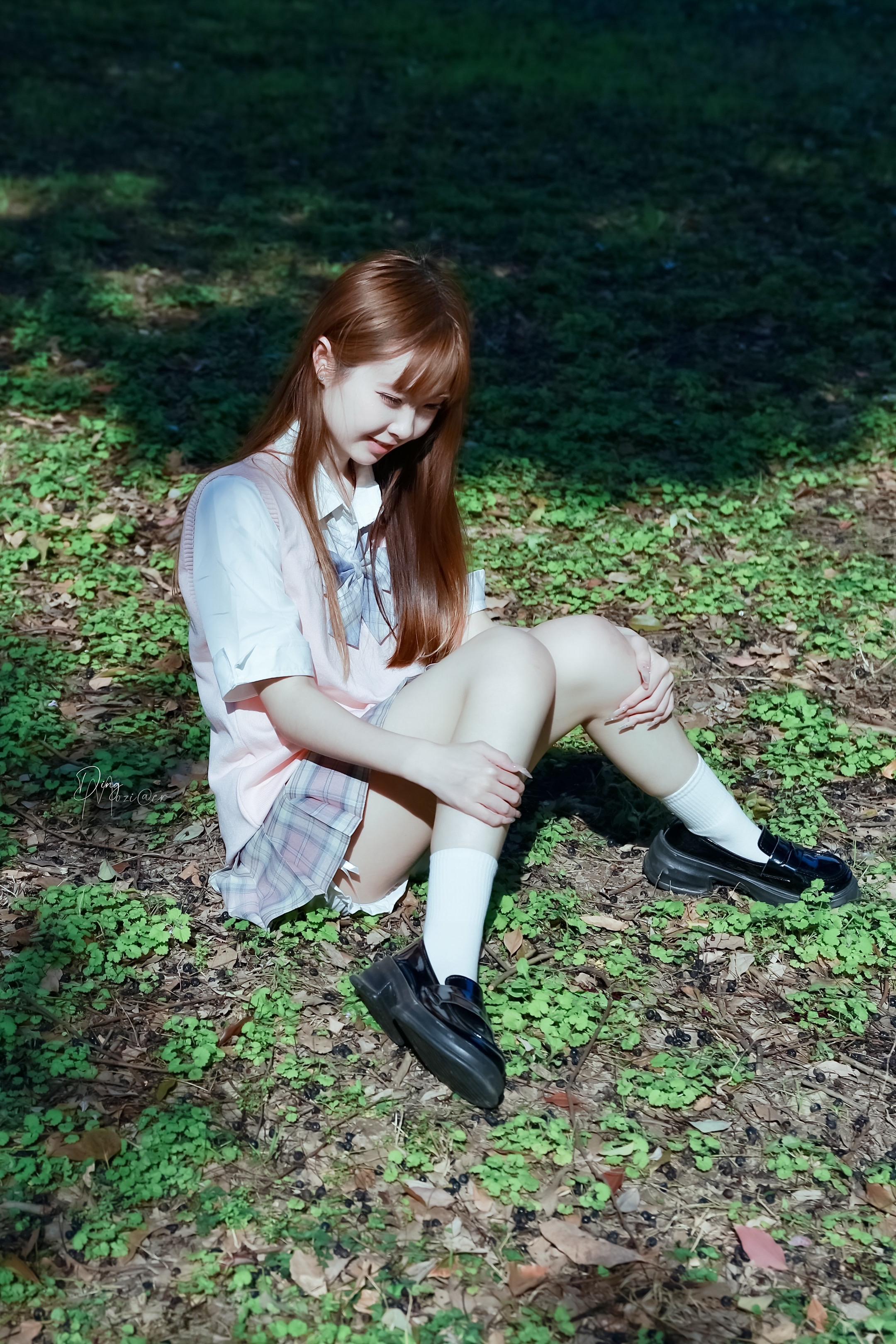 少女的青春｜在阳光下肆意蔓延。《jk少女氛围感写真》