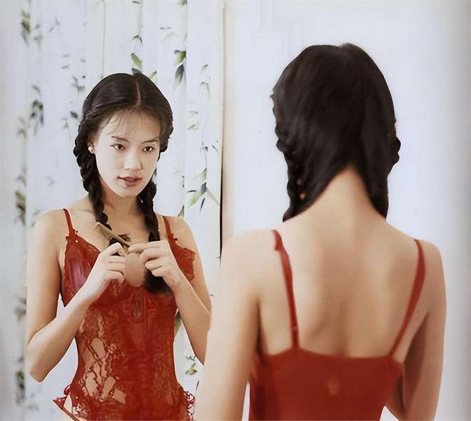 舒淇凭借外貌和大胆的表演一举成名，经历坎坷后成功转型为影后。她曾遭遇家庭困扰和职