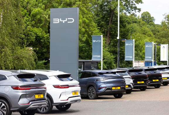 #奇瑞比亚迪占据英国新车销量10%#【3月中国车企在英市场份额翻倍，“英国哪见过