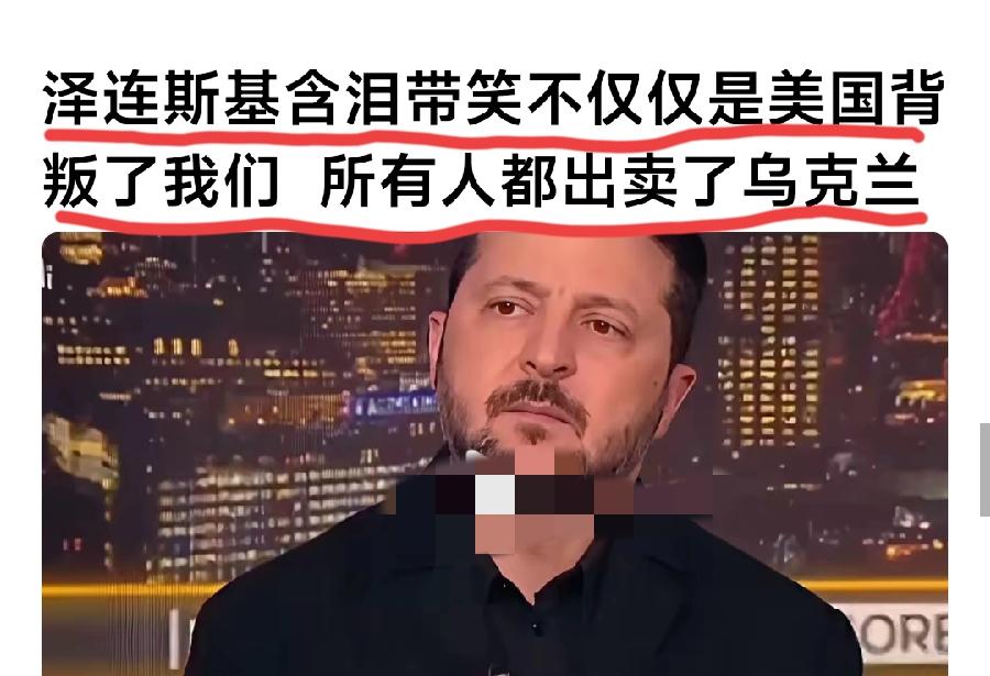 泽连斯基这才发现事情的残酷性，下一步该怎么办？
是亡羊补牢，为时未晚；还是大势已