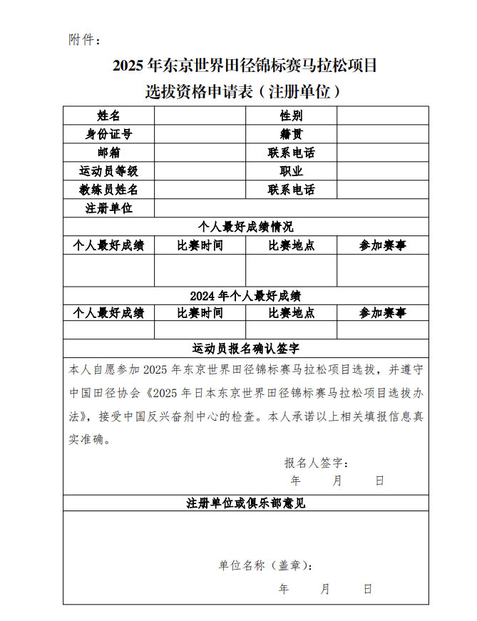 世锦赛马拉松选拔机制出炉，大众选手也能报名了！详情> 精英跑者  跑步[超话] 