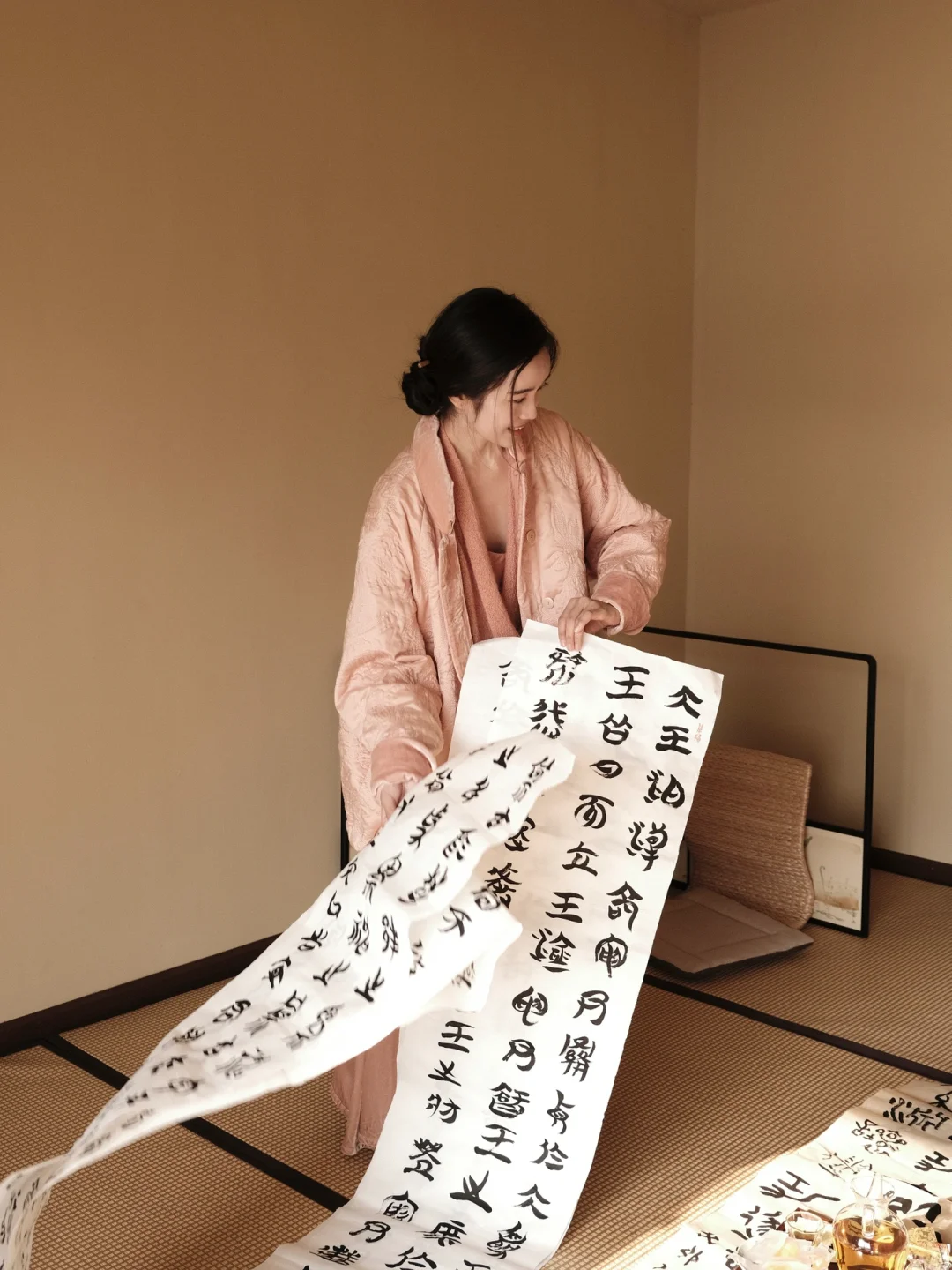 温杯烫盏，投茶注水