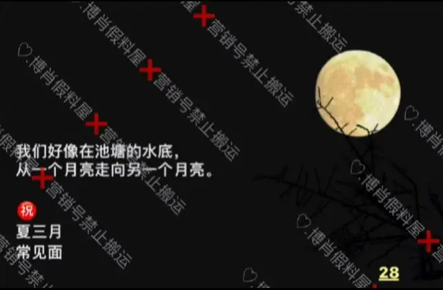 他们说 月亮代表思念