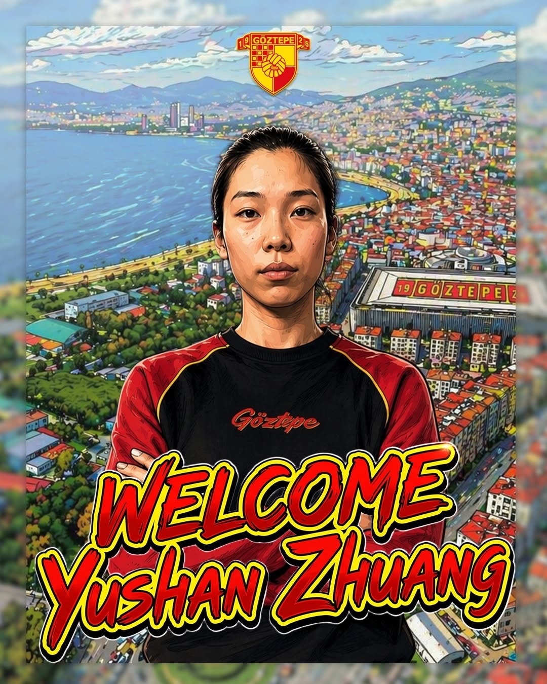 官宣！庄宇珊下赛季继续留洋征程🔛将效力于土超格兹泰佩俱乐部🇹🇷🏐格兹泰佩