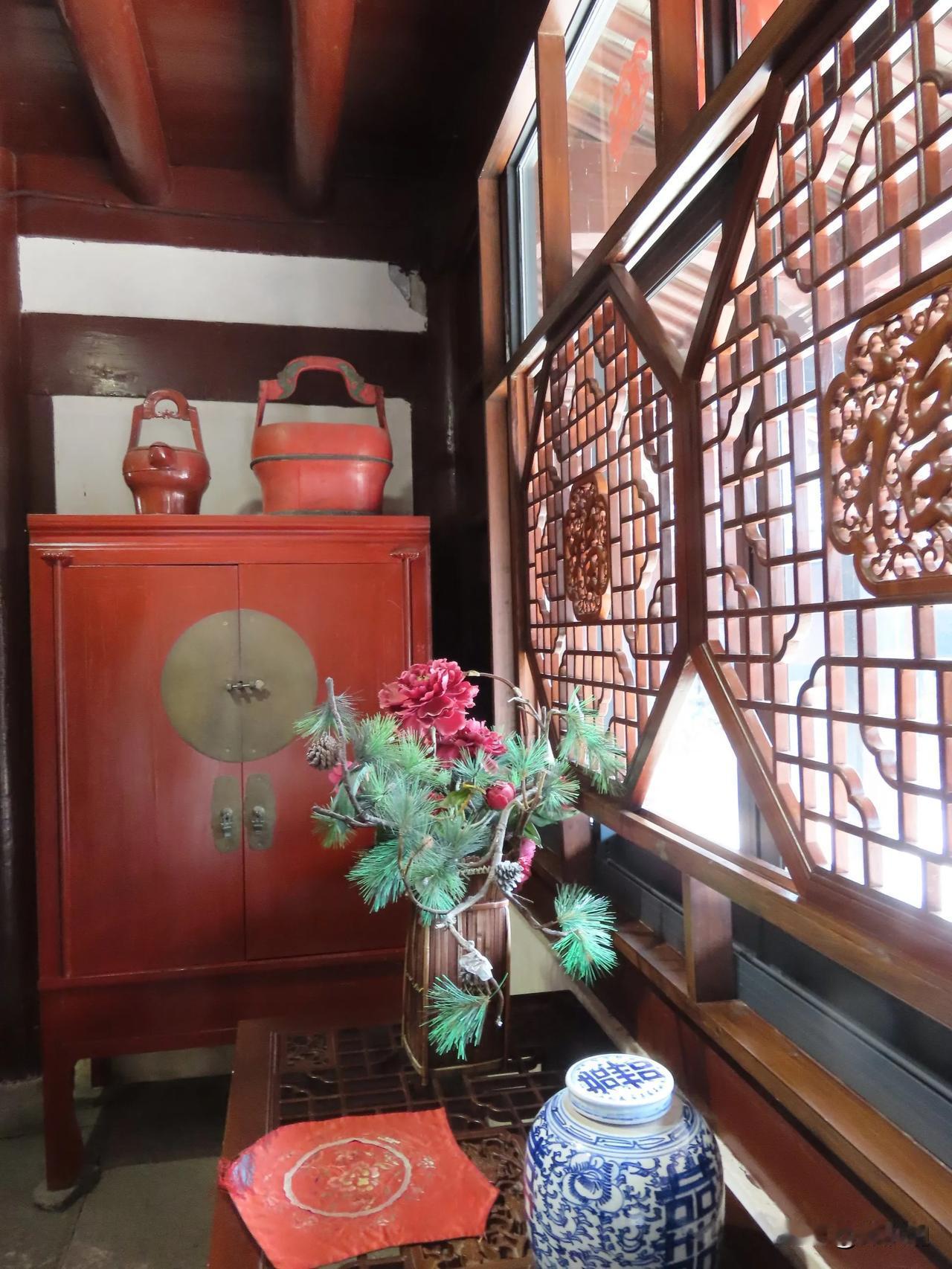 游慈城冯岳彩绘台门，看非遗