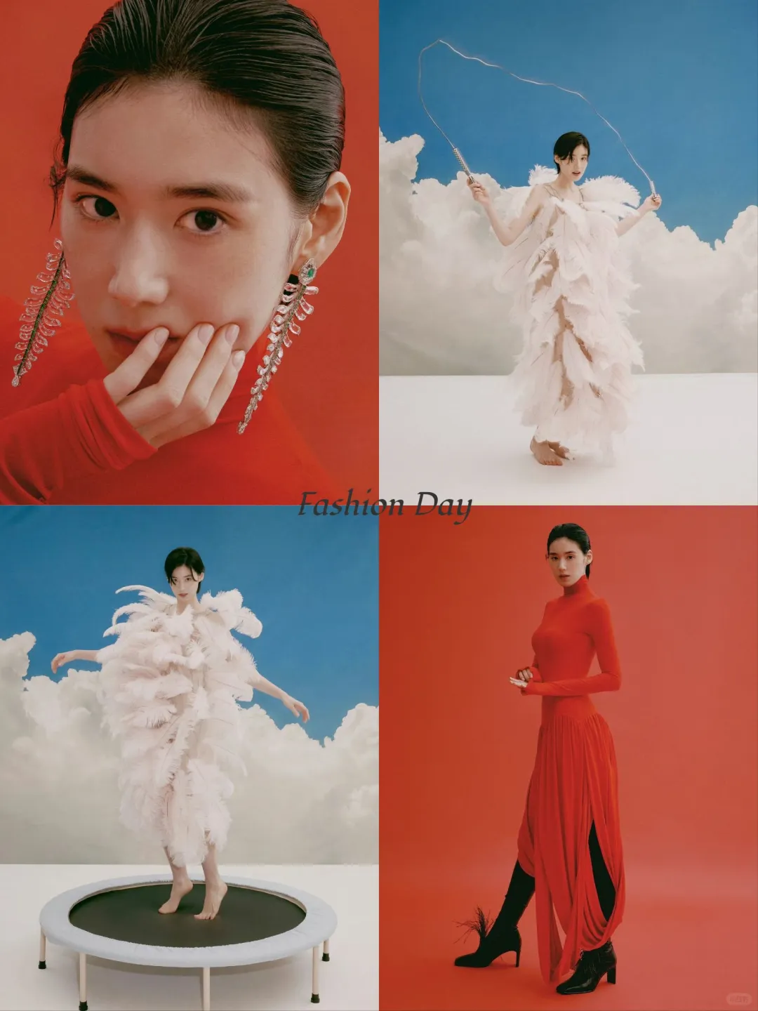 郑恩彩｜W Korea 优雅短发