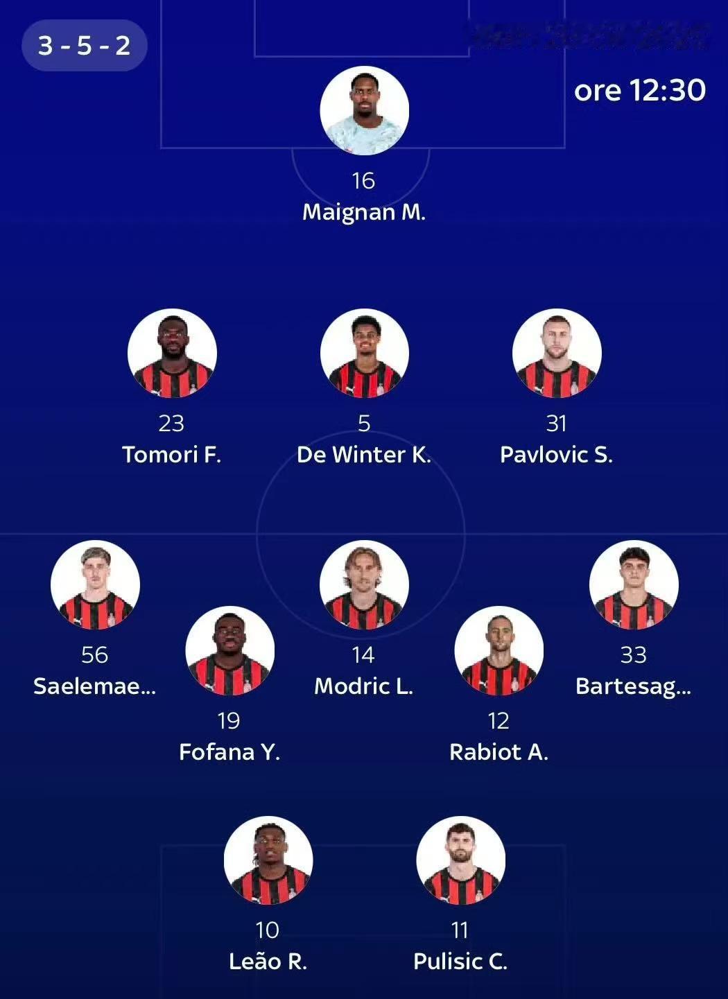 囧叔找到打弱队的方法了！
这是赛前媒体预测米兰的出场阵容，不过有两处他们预测错了