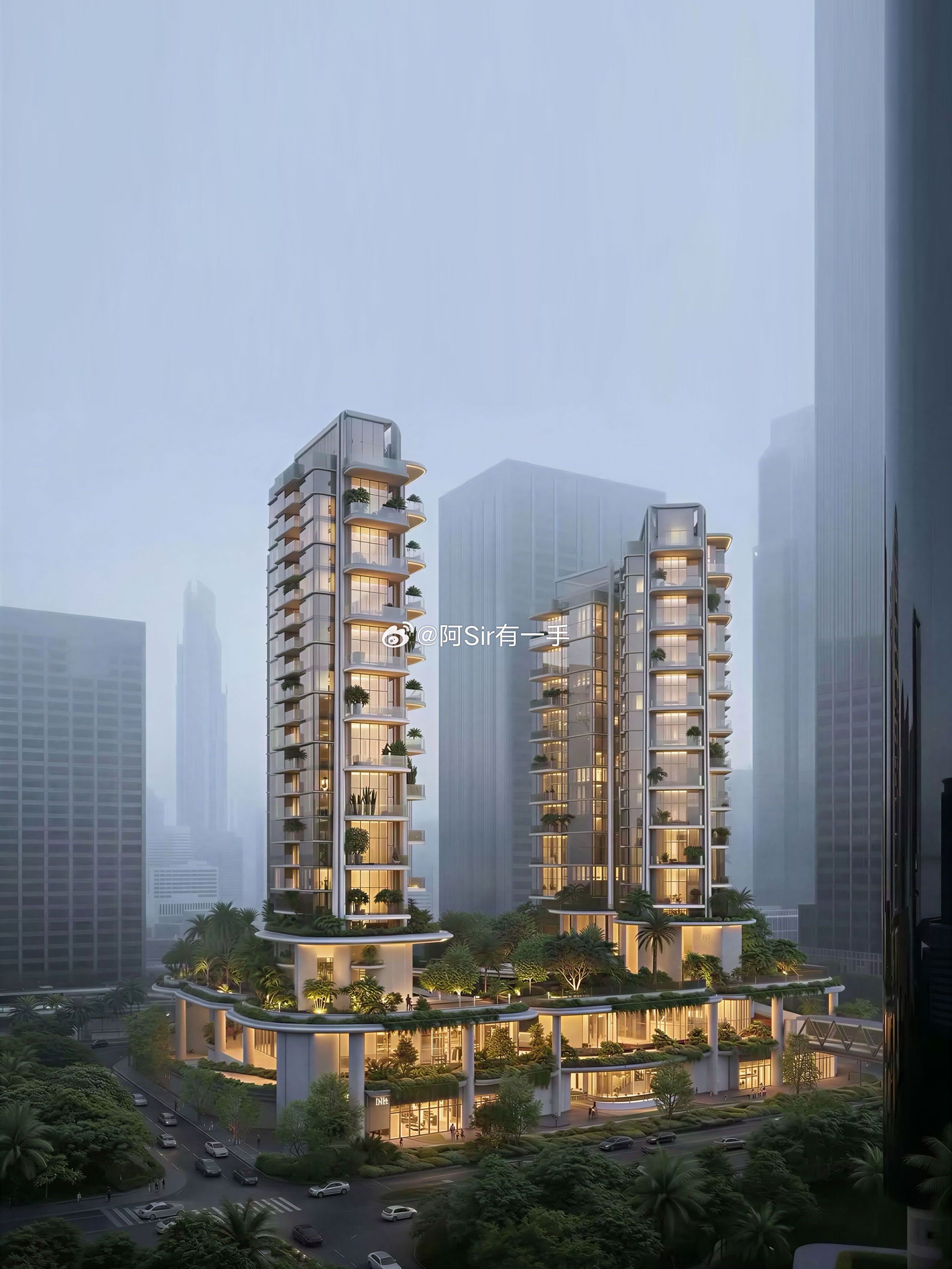 安缇深圳，渔村最强单一项目产品力，单面7.2米挑高客厅，新规大露台，不是旧式错层