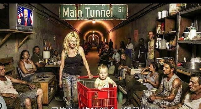 美国“斩杀线”里流浪汉的生活，这些跟美国鼠人的生活比起来还算体面。 真的，当看到