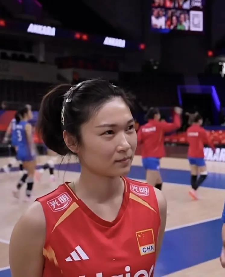 2026世界女排联赛安卡拉站比赛，
中国女排对阵巴西女排，
中国女排首发阵容：
