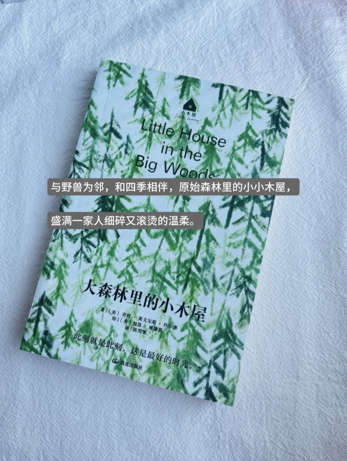 最近的枕边书就是这套小木屋，封面清清爽爽特别耐看。没有狗血情节，全是从...
