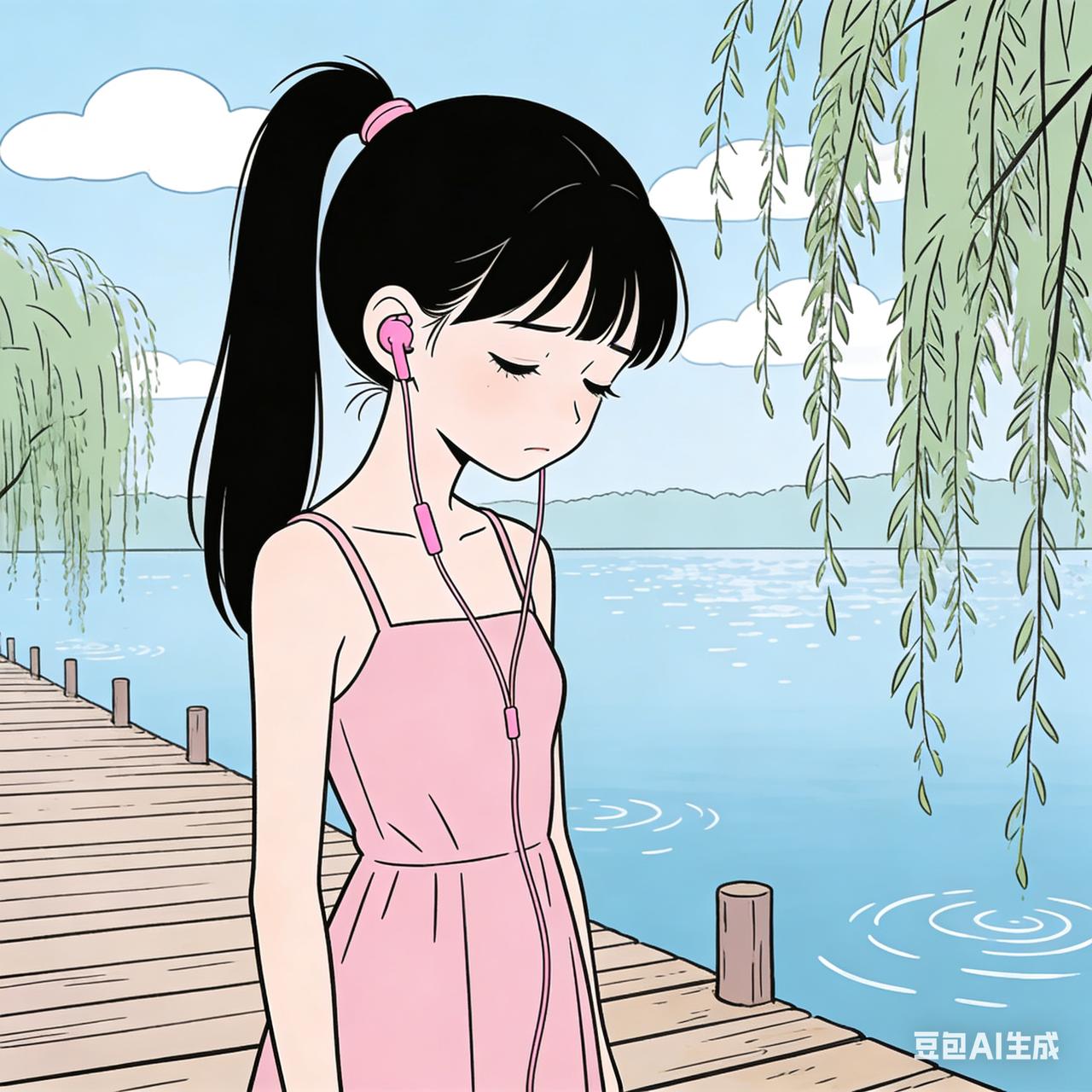 《不能相爱的红颜》这歌真的绝了，句句深情，不知道听哭了多少痴情人。雨中百合的嗓音