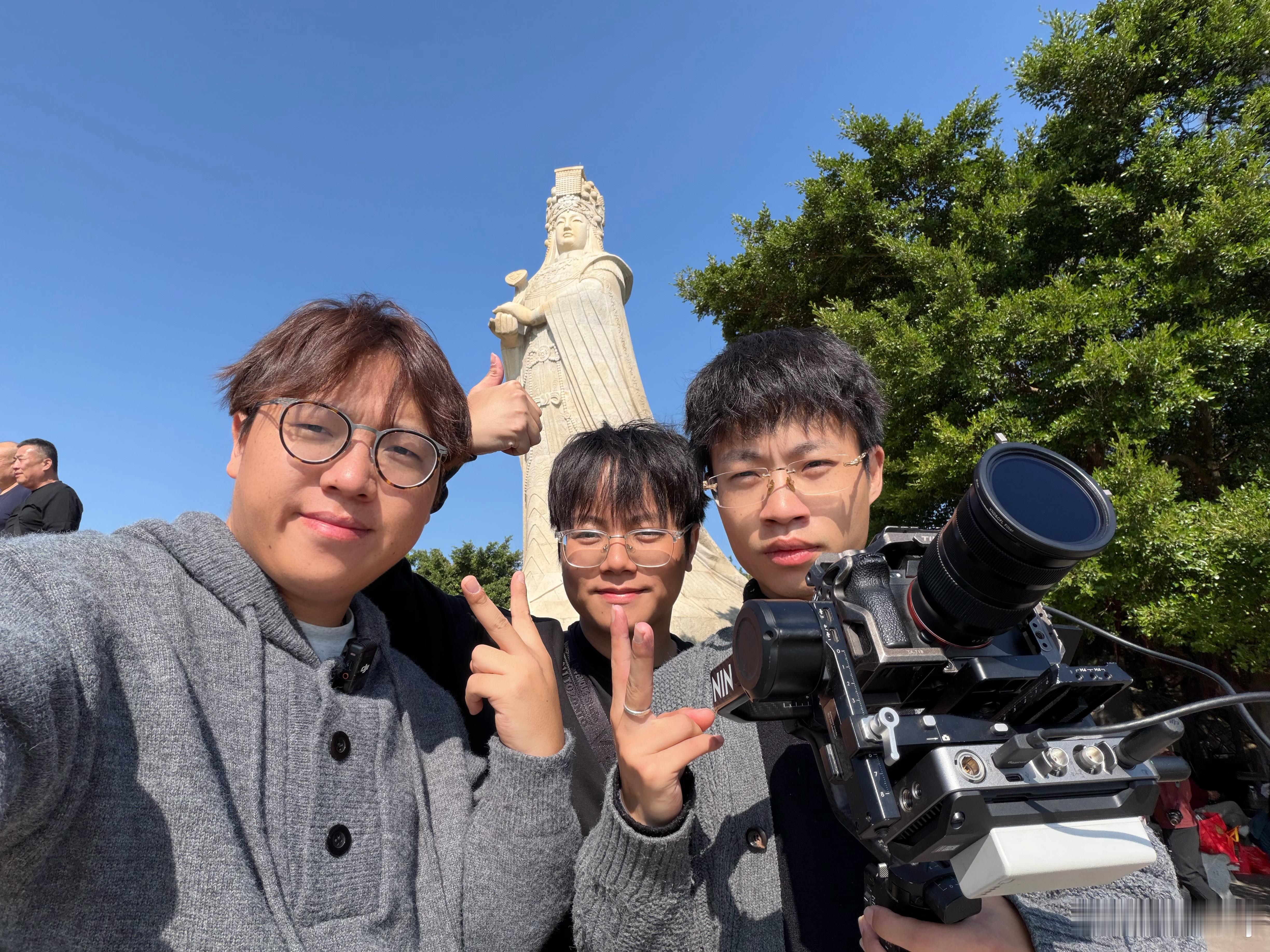 见到妈祖了分享一下好运祝大家新一年身体健康，顺顺利利 