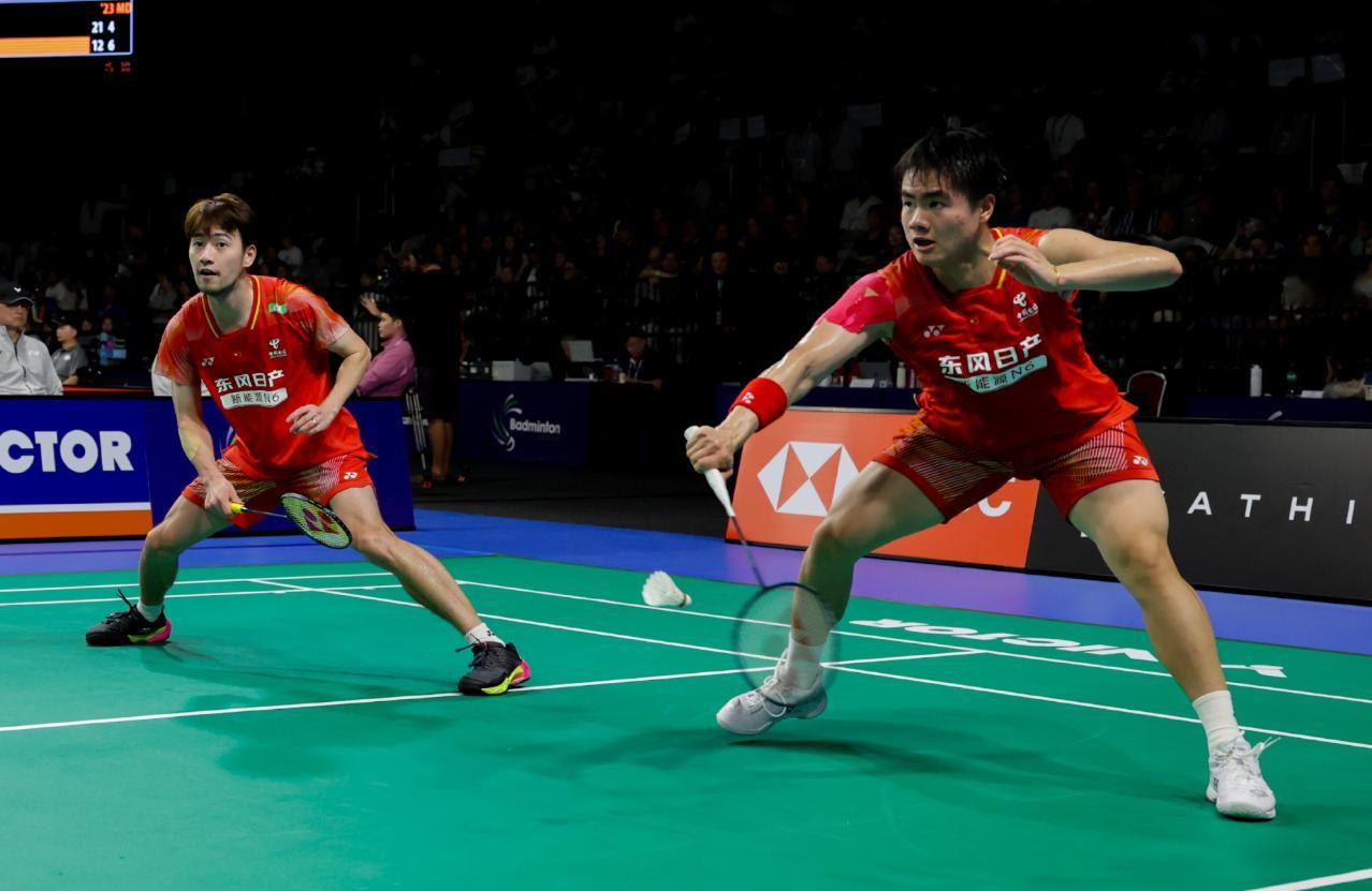2026日本羽毛球公开赛 梁伟铿/王昶🇨🇳 12-21、19-21 🇯🇵