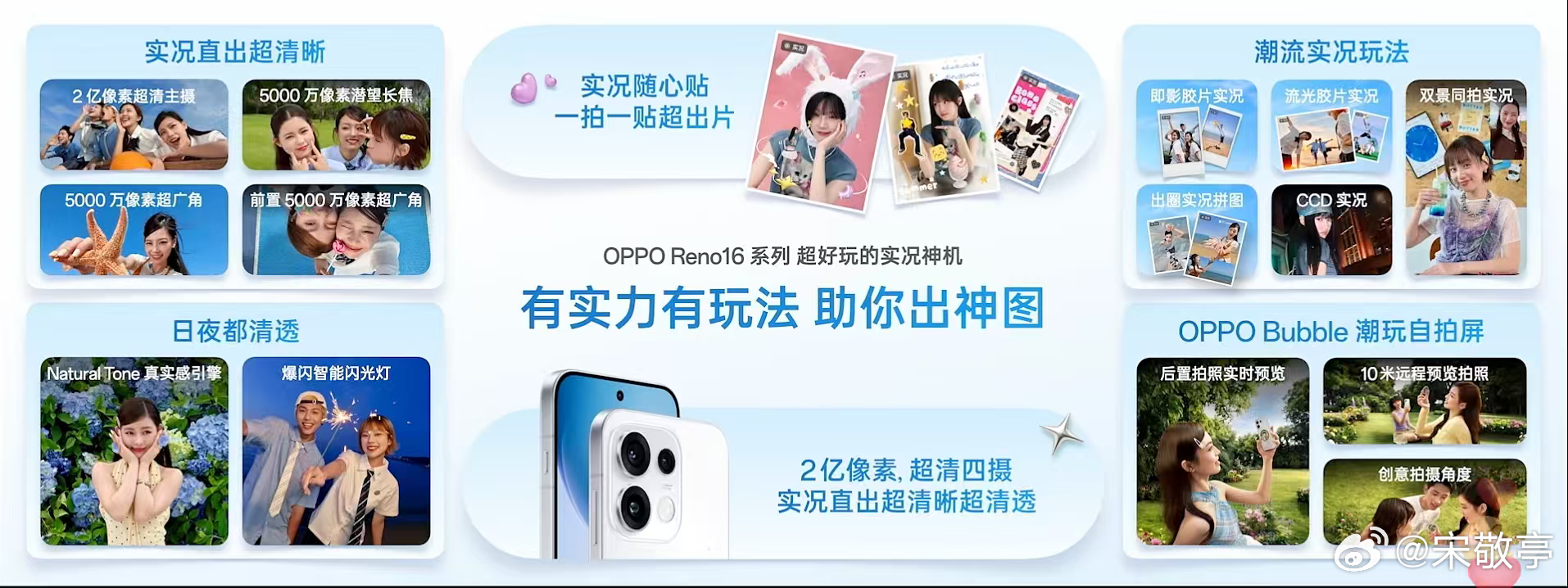 OPPOReno16新品发布会OPPO Reno16系列堪称实况拍照神机！其搭载