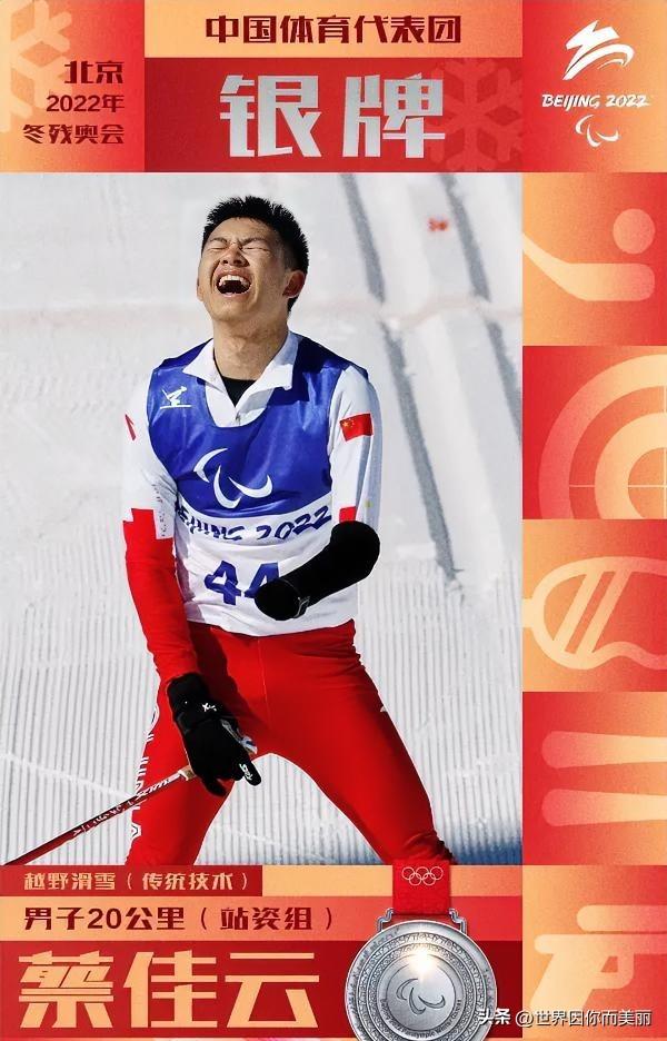 米兰冬残奥会首金刷屏！蔡佳云冲线瞬间，看懂的人都哭了

 米兰冬残奥会，蔡佳云拿