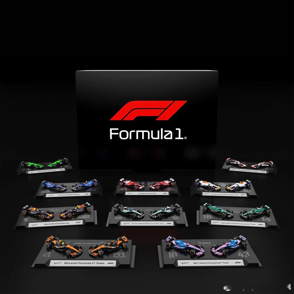 1142）Mattelcreations官网突然官宣风火轮金标F1工厂大套装，其