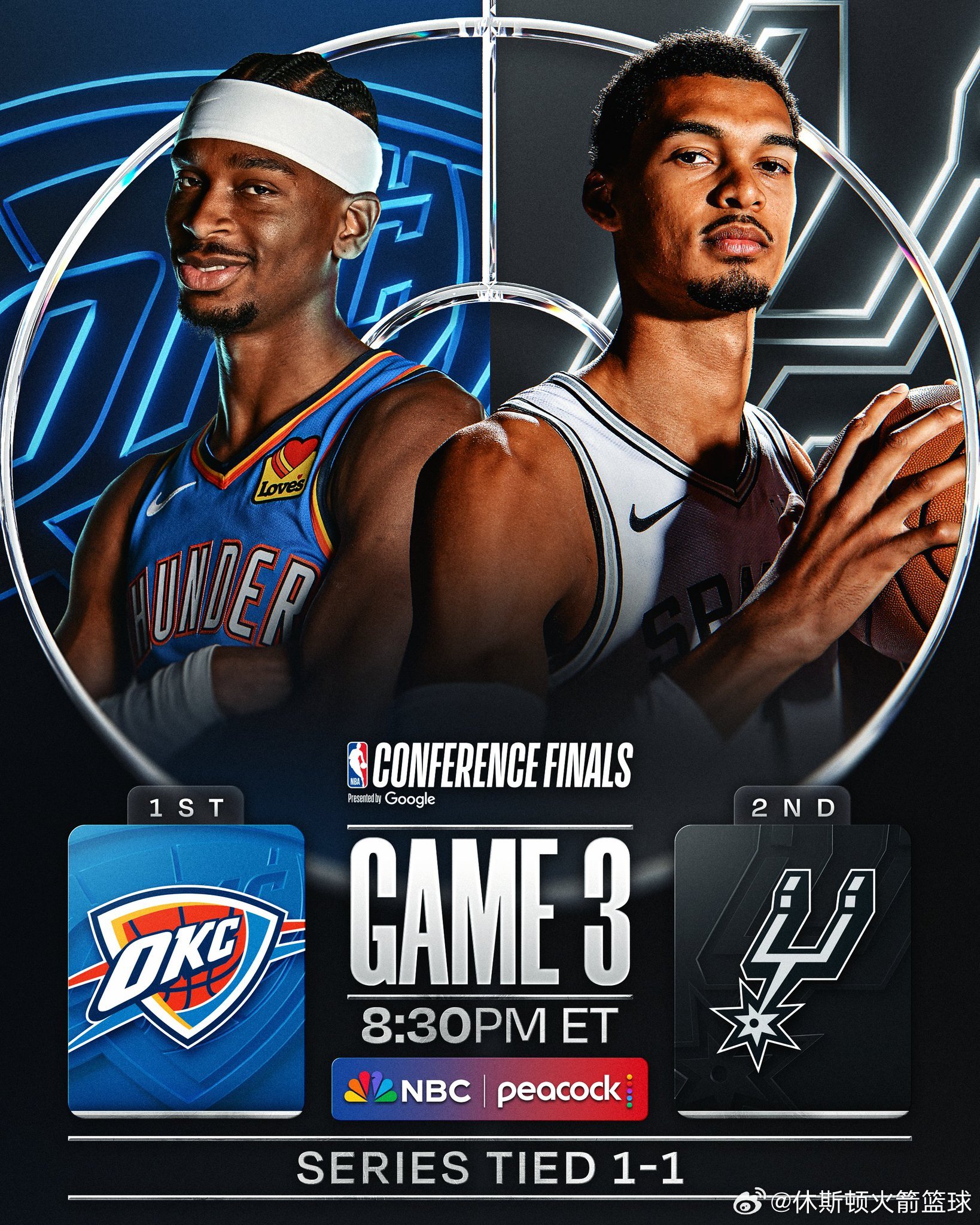 NBA西部决赛马刺vs雷霆兔费直播及回放⬇️网页链接 （复制链接浏览器打开下载a