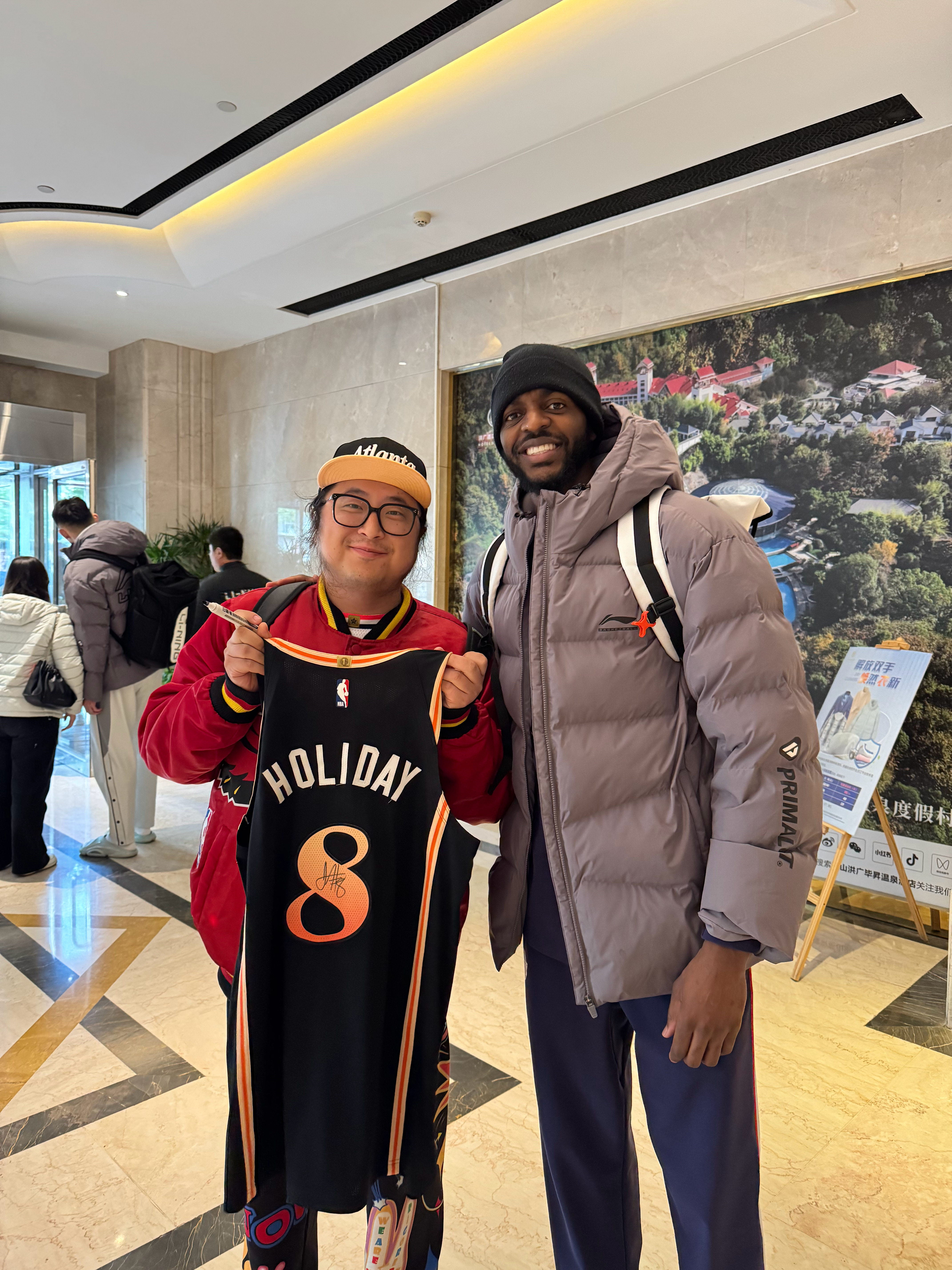 面基大霍勒迪成功！chinahawks // 亚特兰大老鹰