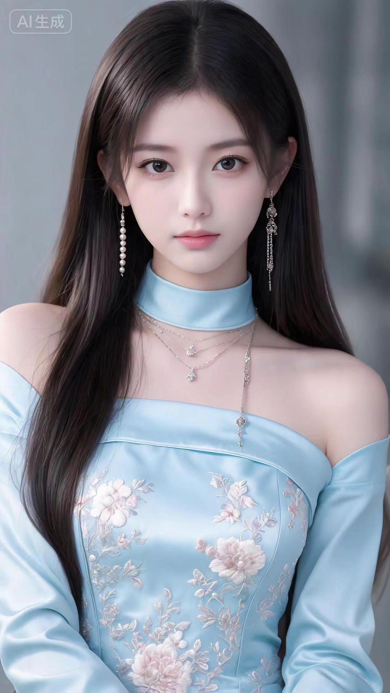 快来看我在即梦创作的AI作品优雅少女写真