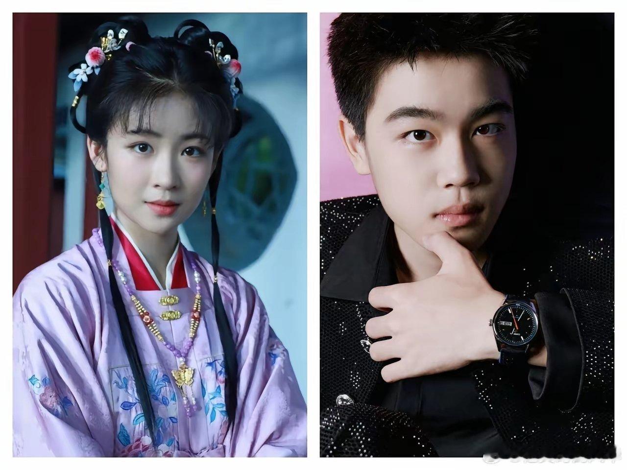 严重怀疑李熙媛和韩昊霖：是失散多年的龙凤胎，太像了当李熙媛和韩昊霖同框时，二人眉