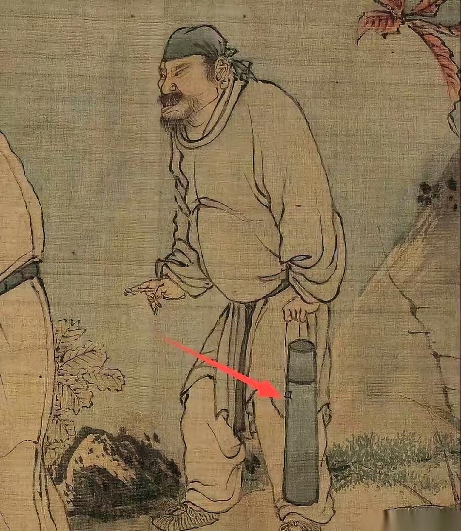 王铎：古人提着什么东西？