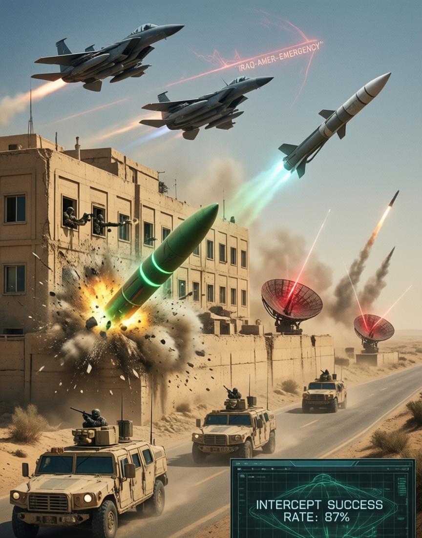 昨天深夜，巴格达又炸了。

当地时间3月7日晚，伊拉克内政部证实，美国驻伊拉克大