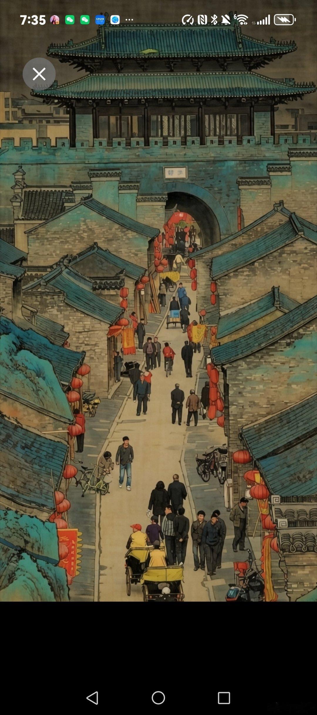 今天给大家讲个故事。讲一讲北宋天才少年王希孟。大家都见过《千里江山图》吧，这幅震