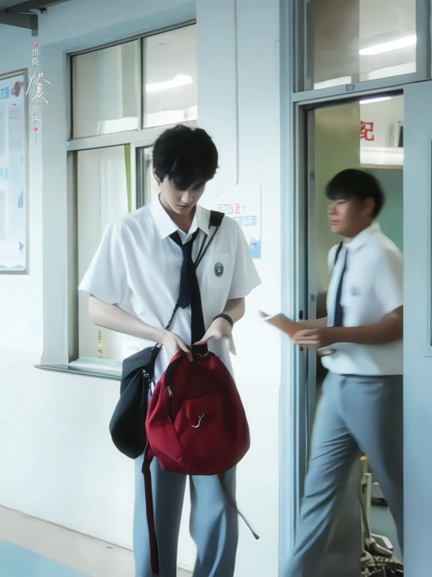 陆西骁学长的走廊恋爱日记我想看一百集🙋💕💕周柯宇炽夏 