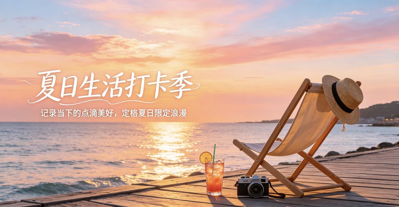 盛夏的美好，藏在烟火日常的细碎瞬间里。傍晚的晚风带走白日燥热，蝉鸣声声漫过街巷，