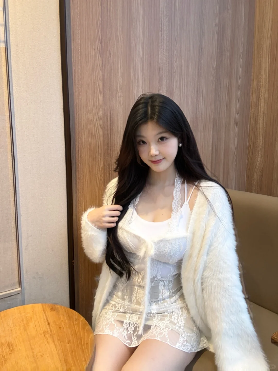 整个人看起来香香的