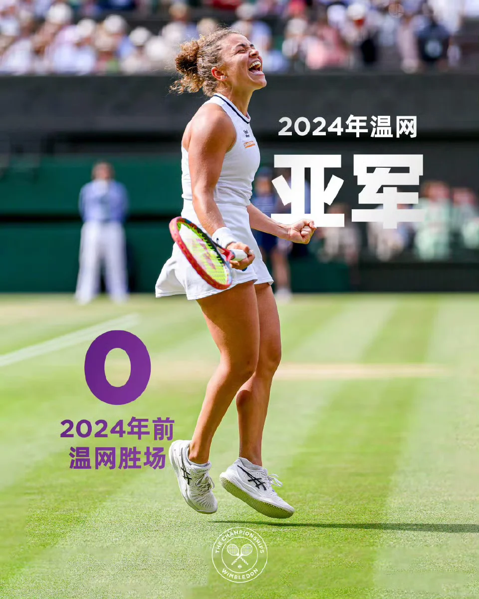 从温网0胜到温网2024亚军