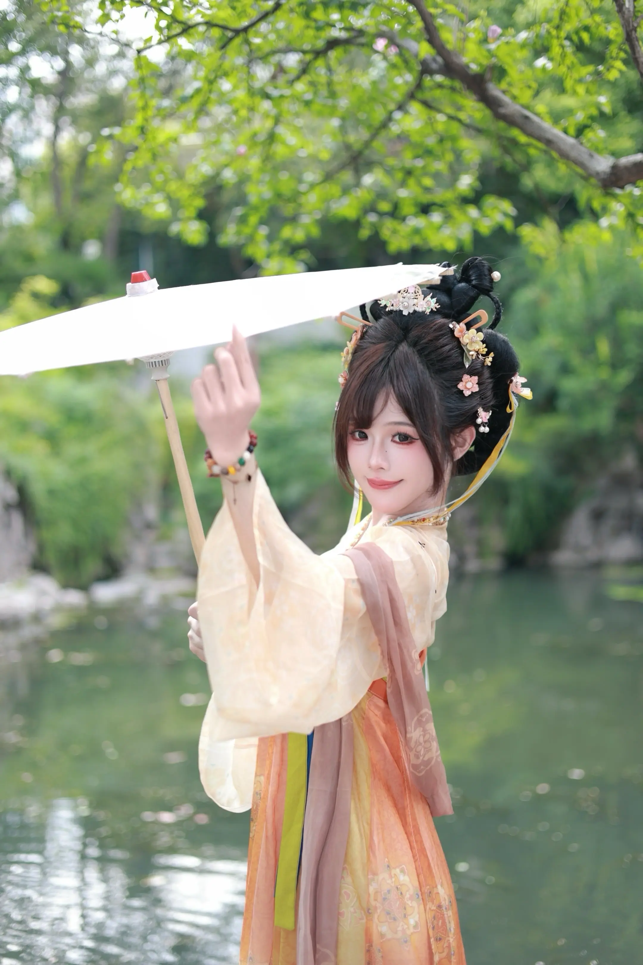 唐风 汉服 卢梦阮 诗意江南
