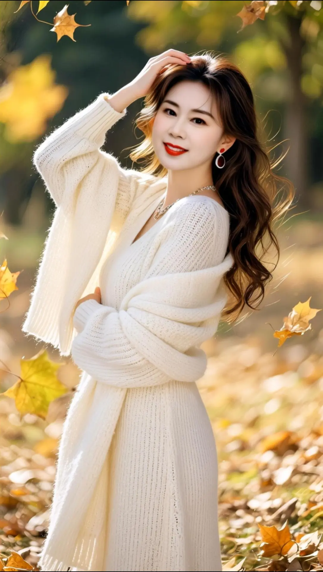 AI秋景氛围感写真 ai创作