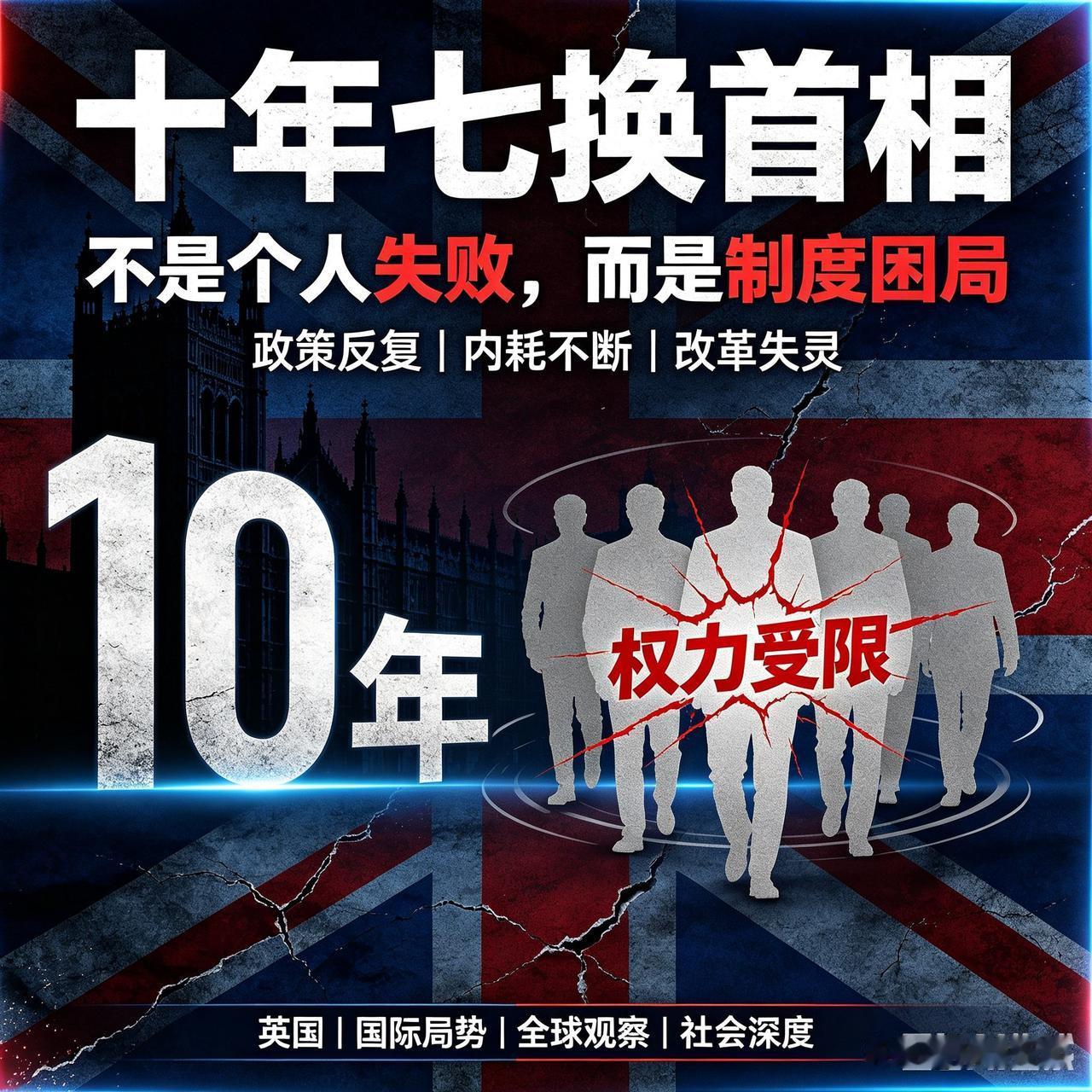 我十年七换首相！英国首相看似风光，实则权力被锁死，国家病根早已浮现

最近翻看英