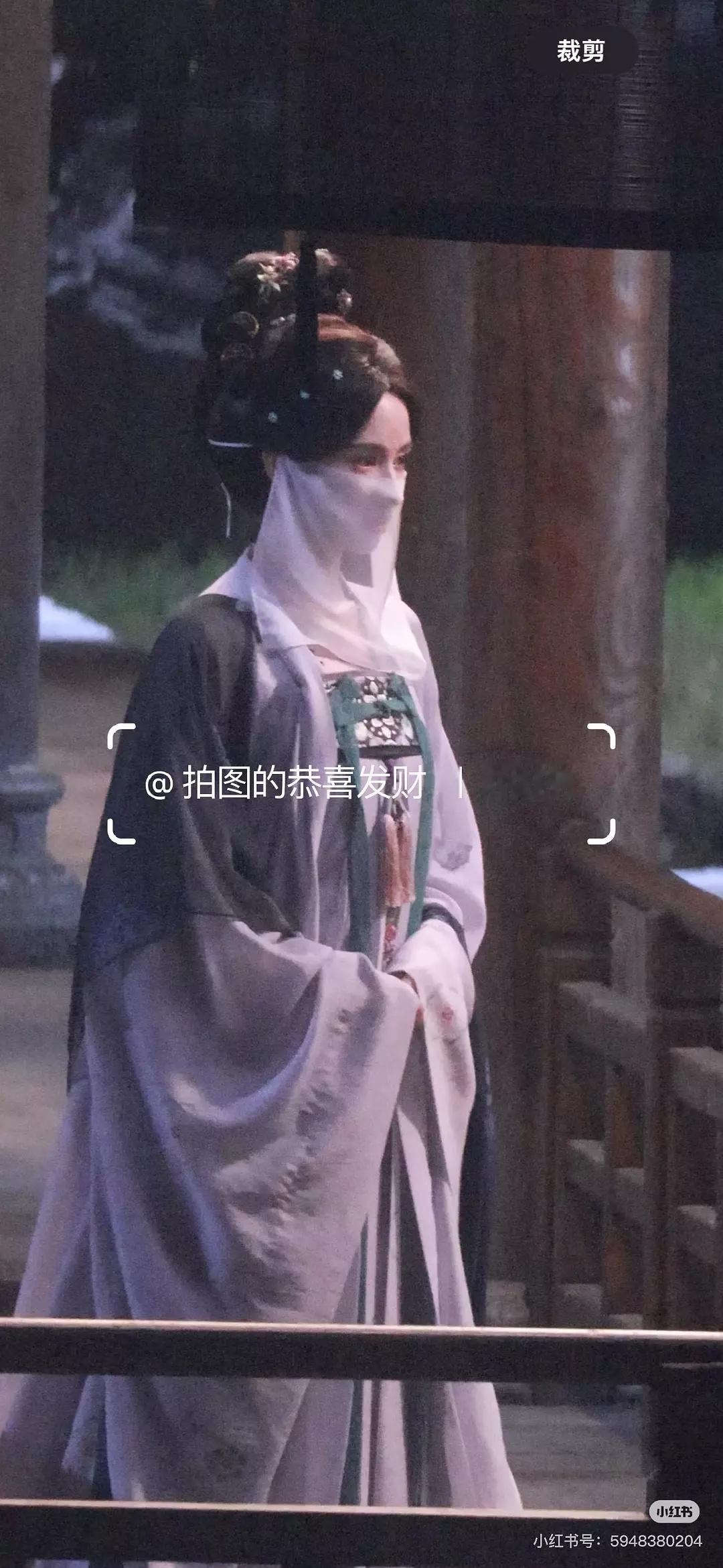 李宛妲风月不相关蒙纱古装造型 ​​​