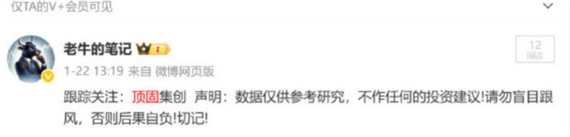 不得了！不得了！老牛的：顶固集创 又板了！实力无需多言！认可老牛实力的朋友，来一